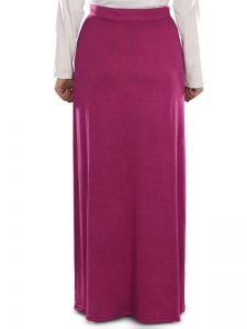 Pink Color Skirt-Jersey Skirt