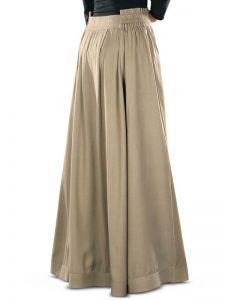 Brown Color Skirt-Rayon Skirt