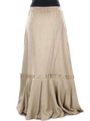 Black And Blue Color Skirt-Denim Skirt