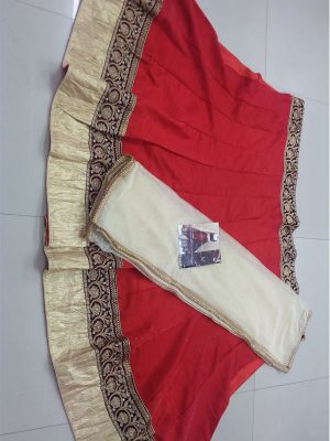 Banglori Satin Silk Maroon Colour Bollywood Lehenga