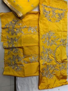 Buy online Sonakshi Sinha Celebrity Wear Premium Tapeta Silk Zari And Dori Embroidery Work Lehenga Choli