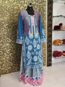 Letest Alia Bhatt Kalank Plazzo Suit Celebrity Wear Dress