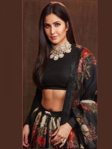 Buy New Katrina Kaif Organza Silk Lehenga Choli