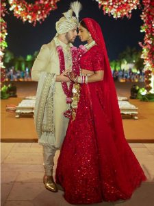 Buy New Priyanka Chopra Nick Jonas Celebrity Wear Wedding Lehenga Choli