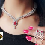 American Diamond High End Necklace Set