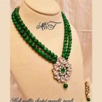 Kundan Pearl Beaded Necklace Set for Women