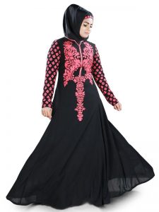 Womens Abaya Black Color Daily Wear