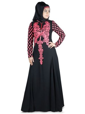 Womens Abaya Black Color Daily Wear