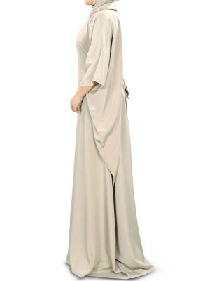 Womens Abaya Grey Color Attractive