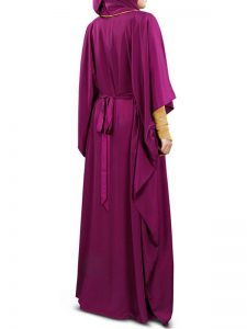 Womens Abaya Purple Color Supercool
