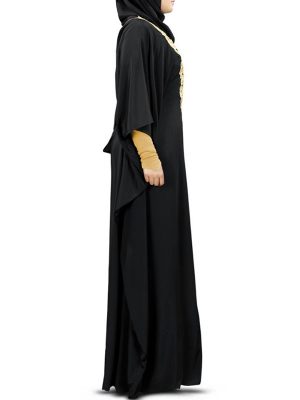 Womens Abaya Black Color Daily Wear