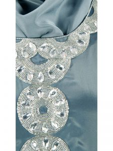 Womens Abaya Grey Color Casual Wear