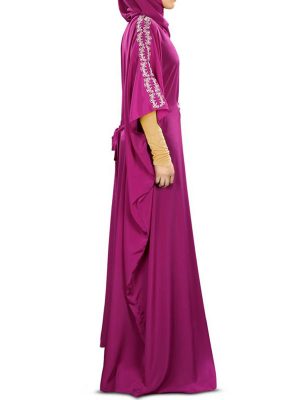 Womens Abaya Beautiful Blue Color