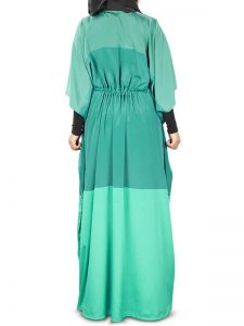 Womens Abaya Fancy Blue Color