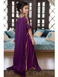 Violet Designer Kids Kaftan