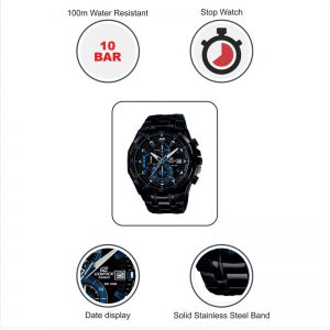 Casio Edifice EFR-539BK-1A2VUDF (EX204) Chronograph Men's Watch