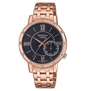 Casio Sheen SHE-3046PG-8AUDR (SX261) rose Gold Women's Watch