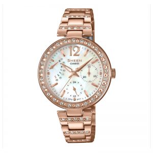 Casio Sheen SHE-3043PG-7AUDR (SH191) Rose Gold Women's Watch