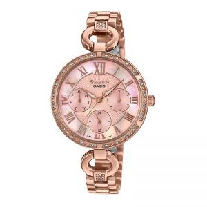 Casio Sheen SHE-3067PG-4AUDF (SX264) Multi Dial Women's Watch