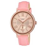 Casio Sheen SHE-3066PGL-4AUDF (SX239) Leather Strap Women's Watch