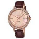 Casio Sheen SHE-4052PGL-4AUDF (SX244) Leather Strap Women's Watch