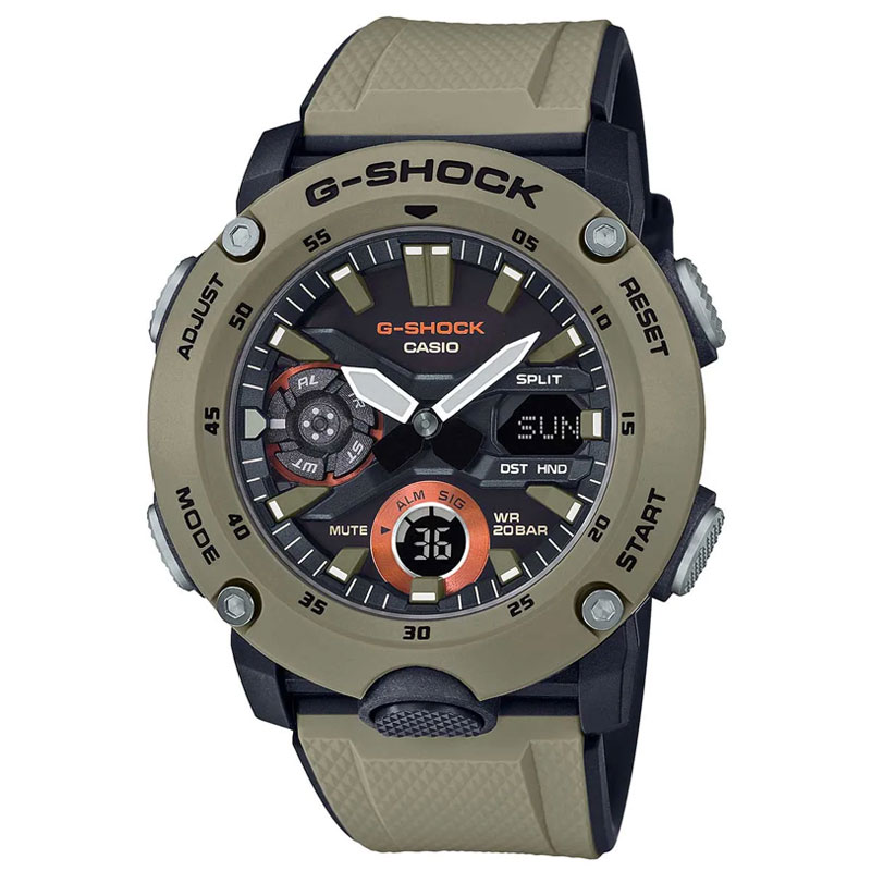 Casio G Shock GA 2000 5ADR G953 Carbon Core Guard Men s Watch