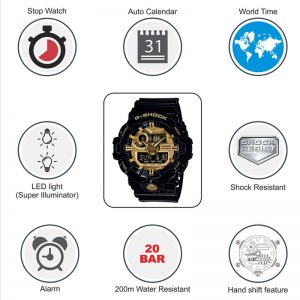 Casio G-Shock GA-710GB-1ADR (G740) Special Edition Men's Watch