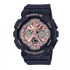 Casio-Baby-G-BA-130-1A4DR-BX177-G-Shock-Tandem-Women's-Watch