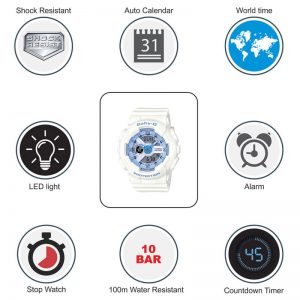 Casio Baby-G BA-110BE-7ADR (BX083) Tandem Series Women's Watch