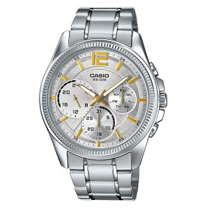 Casio Enticer Men MTP-E305HD-7AVIF (A1661) Multi Dial Men's Watch