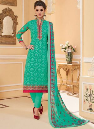 Sky Blue Georgette Readymade Suits