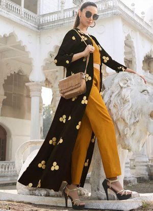 Black Rayon Kurtas And Kurtis