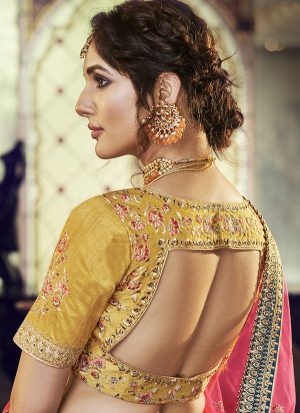 Dark Teal Designer Wedding Wear Embroidery Lehenga