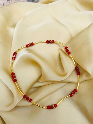 Free Size Red Anklet