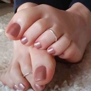 Elegant Silver Toe Ring