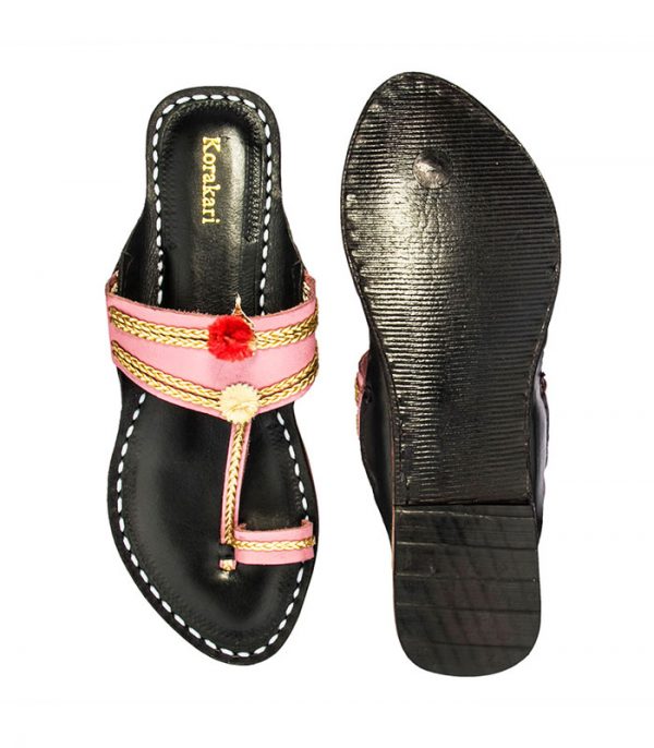 kolhapuri chappal for baby girl