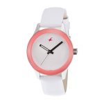 Fastrack Monochrome Analog White Dial Women S Watch Nk6078Sl01