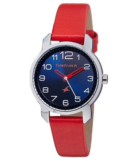 Fastrack Analog Blue Dial Women s Watch 6111SL02 Zakarto