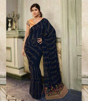 Bollywood Designer Shilpa Shetty Saree