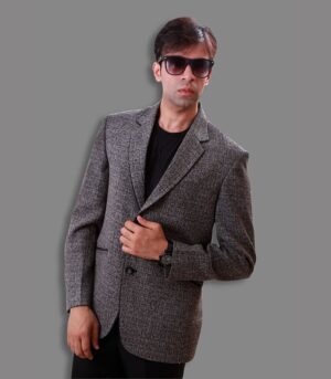 Presence Highly Felt With This Exclusive Slim Fit Modern Grey Designer Blazers