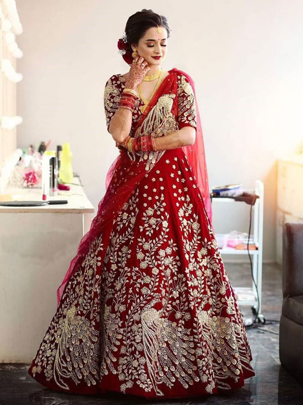 50+ Pink Bridal Lehengas for Your Wedding Outfit Inspiration