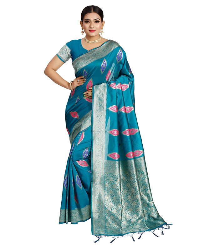 KAVIRA NYKAA Vichitra saree