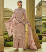 Pink Georgette Pakistani Salwar Kameez