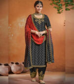 Black Georgette Pakistani Salwar Kameez