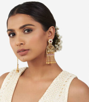 Gold Dangler Earrings