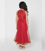 Gorgeous Red Party Gown For Girls