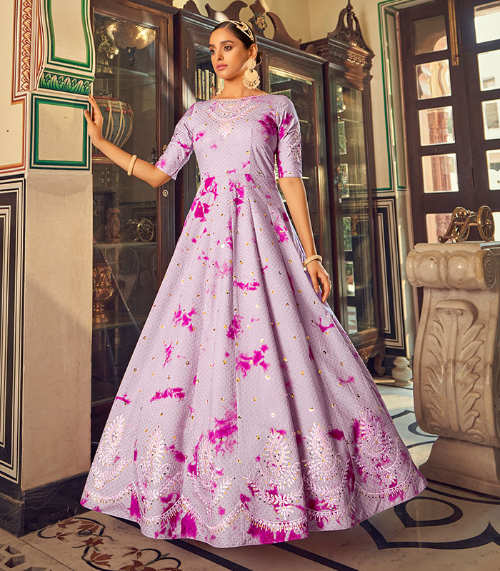 NEW DESIGNER PARTY WEAR LOOK GOWN BUY NOW – Joshindia