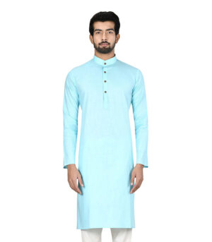 Firozi Cotton Traditional Wear Kurta Pyjama