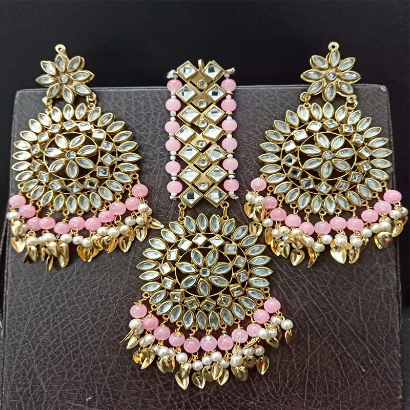 Buy Online Traditional and Trendy Gold Plated CZ Stone Mayur Design Copper  Chanbali Earrings for Girls and Womens – One Stop Fashion