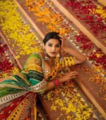 Yellow And Red Navratri Chaniya Choli With Dupatta